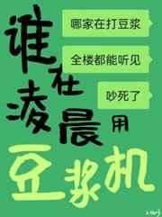 谁在凌晨用豆浆机 谁在凌晨用豆浆机